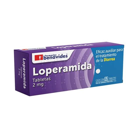 Fabe Loperamida 2 Mg 12 Tabletas