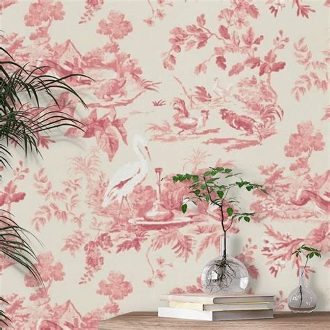 Aesops Fables Pink Wallpaper Pink By Sanderson Dcavae101