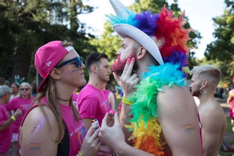 Pink Beards Are More Festive Lgbtq Pride Mardi Gras Lesbian