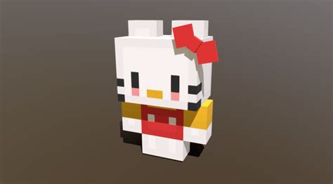 Hello Kitty Npc Minecraft Pe Addonmod 116