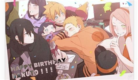 feliz aniversário naruto naruto shippuden online amino