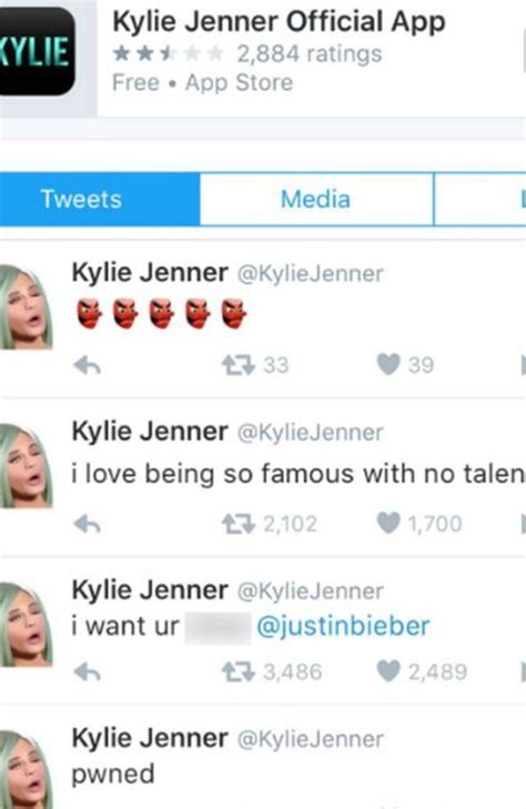 Kylie Jenners Twitter Account Hacked
