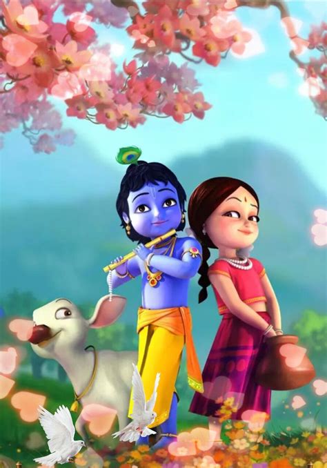 Jai Shri Radhe Radha Krishna Wallpaper Cartoons Krishna Lord