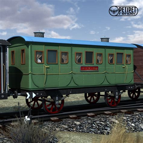 Steampunk Railway 3d Models 3d Figure Assets Petipet