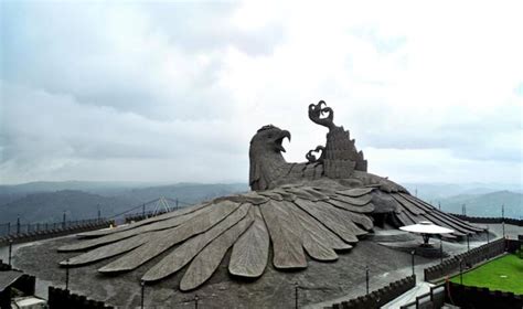 Visit Jatayu Statue Worlds Largest Bird Statue In Kerala