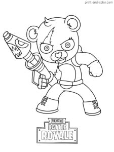 Fortnite skins free coloring pages. Fortnite coloring pages | Print and Color.com