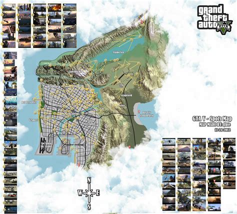 Gta 5 Fans Attempt To Piece Together Map Of Los Santos Based On