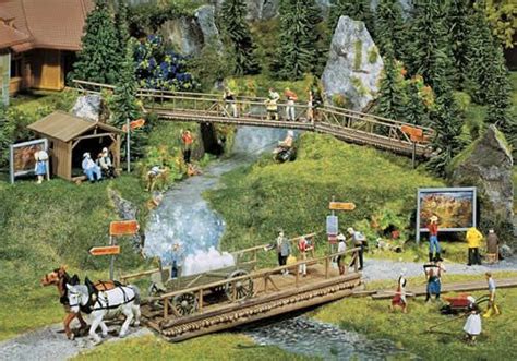 Model railroad scenery part 1 how to wgh. Faller 180548 - Rambling itinerary accessories | Model trains, Train layouts, Model train layouts