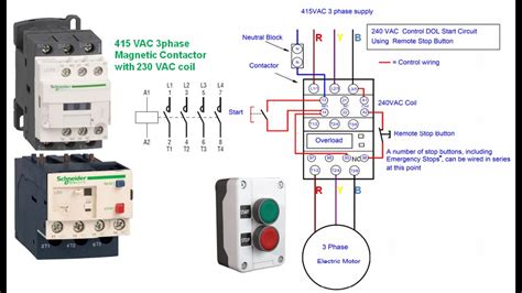 Can I Use A 3 Phase Contactor For Single Motor Webmotor Org