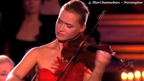 20 Beautiful Female Classical Violinists Youtube