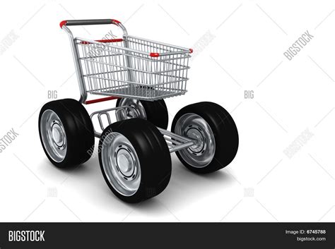 Shopping Cart Big Image And Photo Free Trial Bigstock