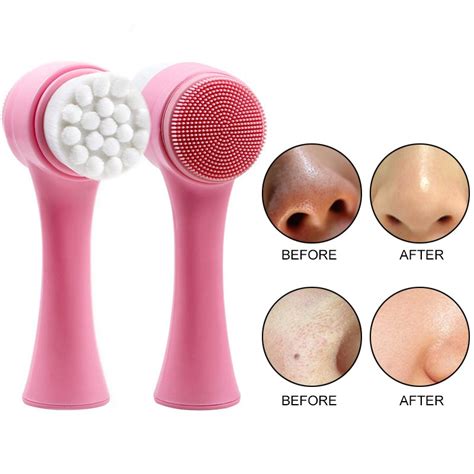 Silicone Facial Cleanser Brush Face Cleansing Massage Face Washing Product Skin Care Tool