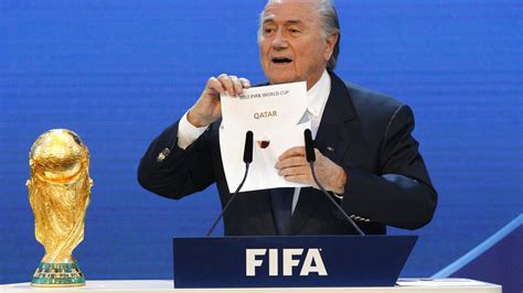 fifa s former leader says making qatar a world cup host was a mistake npr