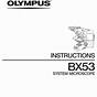 Bx51 Olympus Manual