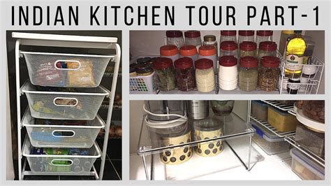 Indian Kitchen Tour Part 1 How To Organize Kitchen Without Cabinets