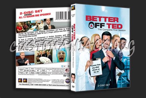 Better Off Ted Season 1 Dvd Cover Dvd Covers And Labels By Customaniacs
