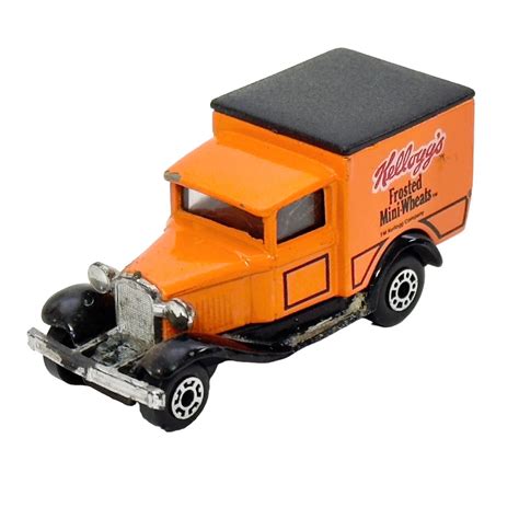 Matchbox Ford Model A Delivery Truck Kelloggs Frosted Mini Wheats