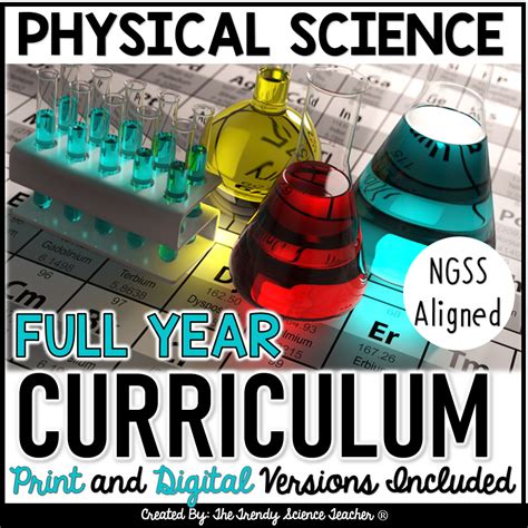 Physical Science Curriculum Entire Year Course Bundle ⋆ The Trendy