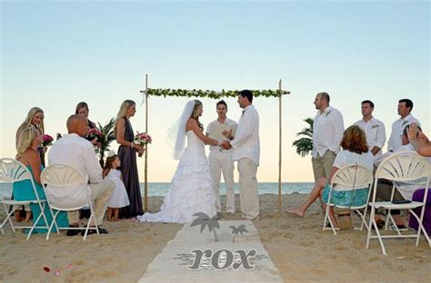 Ocean City Md Beach Wedding Ceremony By Rox Beach Weddings Ocean City