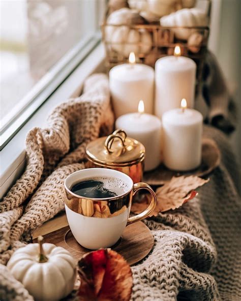 Shared By ⒶⓁⒷⒶ Find Images And Videos About Coffee Autumn And Fall On