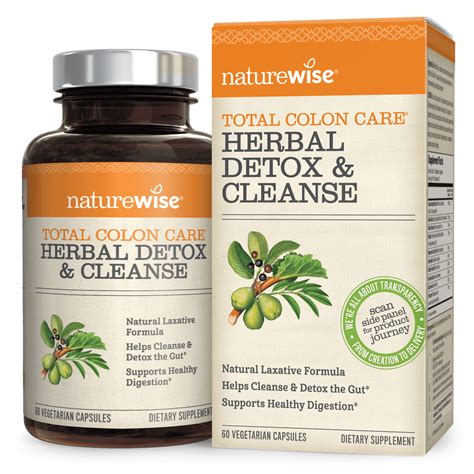 Total Colon Care Herbal Cleanse Advanced Detox And Cleanse With Digestive Enzymes And Prebiotics