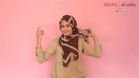 Hijab Tutorial Dauky Dari Kantor Ke Acara Buka Puasa Adhitya Putri