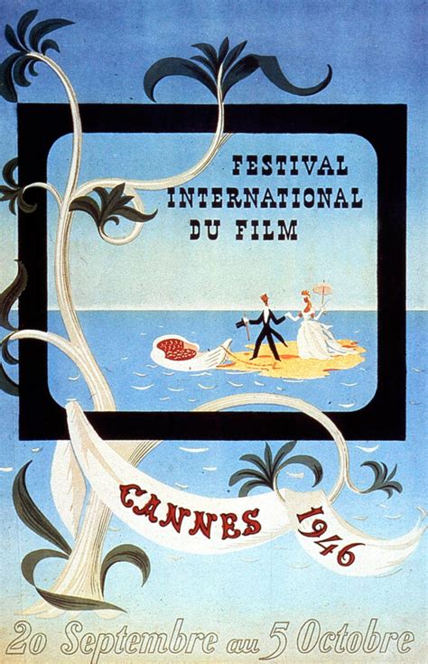 Festival De Cannes Les Affiches Des éditions Anniversaires De 1946 à 2022