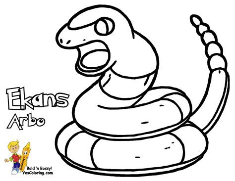 17 Arbok Pokemon Coloring Pages Free Printable Coloring Pages