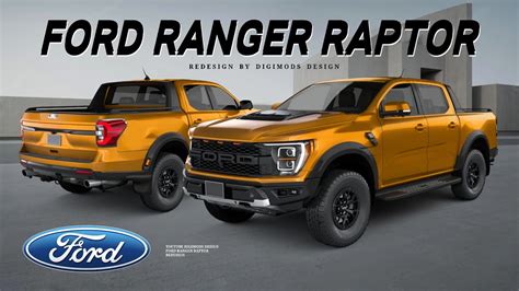 All New Ford Ranger Raptor 2024 2025 Redesign Digimods Design
