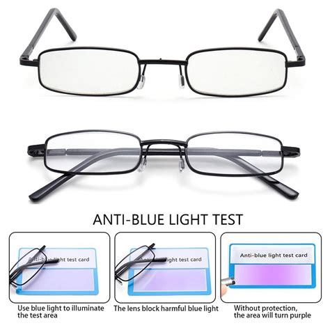 slim reading glasses with tube case portable lightweight readers glasses for men women mini