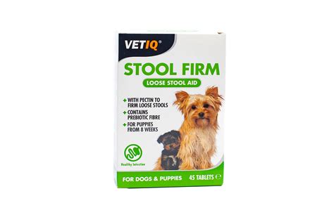 Vetiq Stool Firm Loose Stool Aid 45 Tablets Pet Remedy To Stop Dog