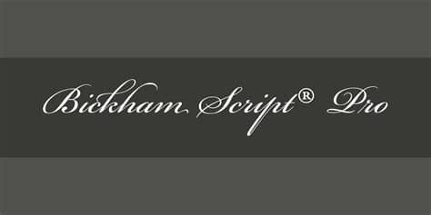 On this page you can download the font bickham script two version version 1.000 2005 initial release, which belongs to the family bickham script. Bickham Script® Pro Font Poster (With images) | Poster ...