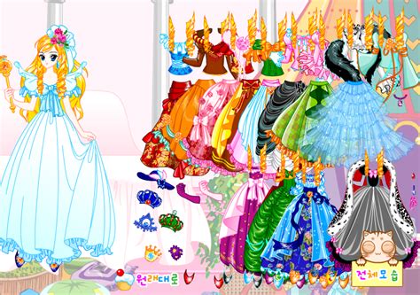Barbie Princess Gown Dressup Game By Willbeyou On Deviantart