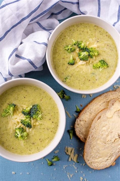 Creamy Broccoli Soup Recipe Broccoli Soup Recipes Soup Recipes Food