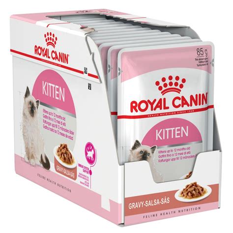 Petco carries a variety of wet food in cans, pouches, cups and variety packs. Royal Canin Kitten Instinctive in Gravy Cat Food
