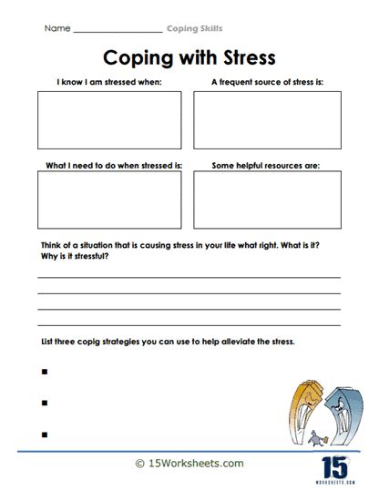 Coping Skills Worksheets 15