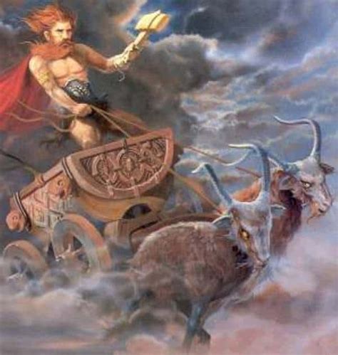 Thor The God Of Thunder In Norse Mythology In 2021 Thor Norse Norse