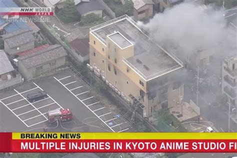 Kyoto Animation Fire Several Dead And More Than 40 Injured In Japan