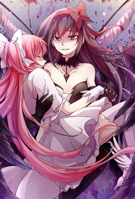 Akemi Homura Kaname Madoka Ultimate Madoka And Akuma Homura Mahou