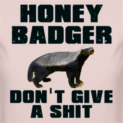 Honey Badger Honey Badger Badger Honey