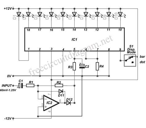 The circuit diagram shows a very simple. vu meter circuit Page 2 : Meter Counter Circuits :: Next.gr