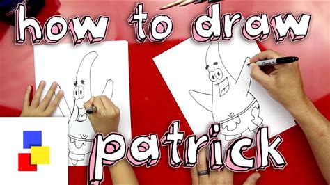 Coloring how to draw cartoons children spongebob squarepants final. How To Draw Patrick From Spongebob - YouTube