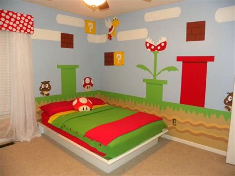 My Super Mario Boy Bold And Colourful Mario Bedroom