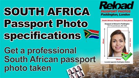 Get You South African Passport Photo Or Visa Photo Snapped Instantly In