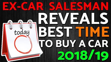 Whats The Best Time To Buy A Car Revealed Best Time Of Year
