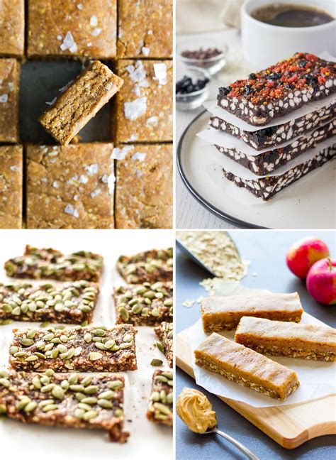 Healthy Snack Bar Recipes You Can Meal Prep Project Meal Plan