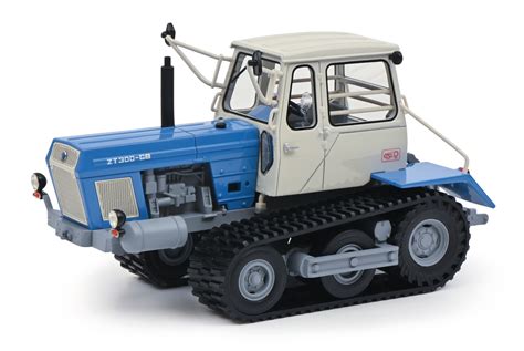 DS Automodelle Modellbauvertrieb Schuco Traktor Fortschritt ZT GB Blau