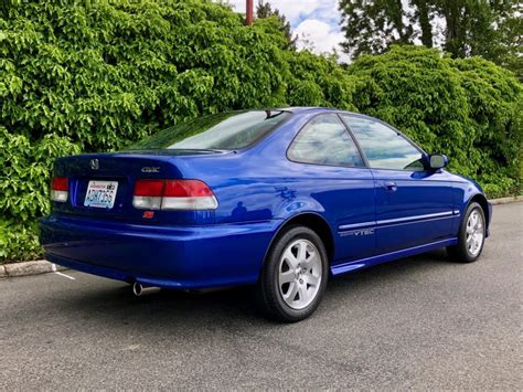 Em1 Civic Si With Just 5600 Miles Poised To Set A Sales Record Honda