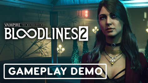Vampire The Masquerade Bloodlines 2 Full Gameplay Demo E3 2019