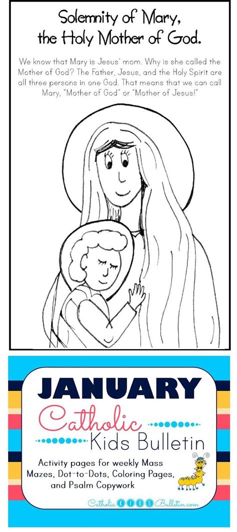 The color refers to the color of the robes lawyers and judges wore in medieval times. FREE Catholic Mass Bulletins and Coloring Pages! Solemnity ...